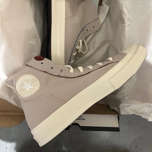 CONVERSE CHUCK 70 TRI-PANEL REVEAL - LIGHT SILVER/PINK CLAY/EGRET - Picture 1 of 5